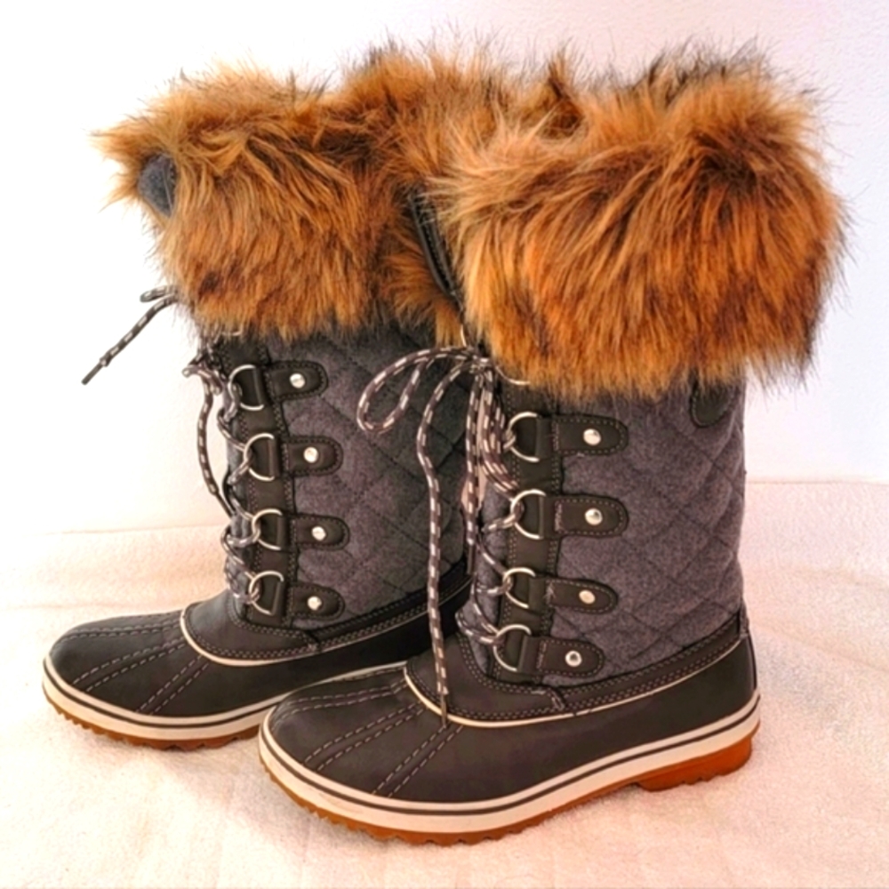 GLOBALWIN Women's Waterproof Snow Boots - Picture 4 of 10